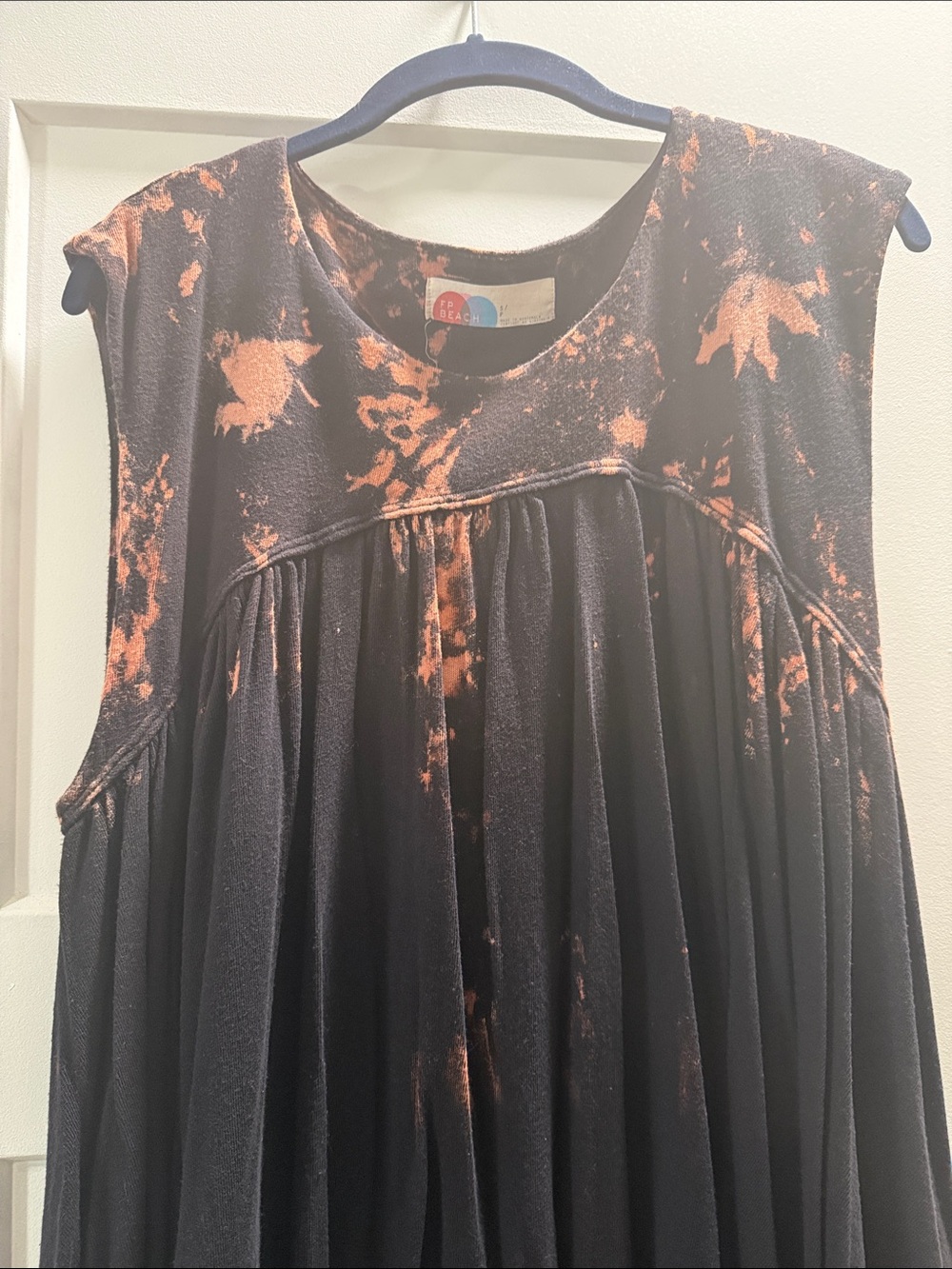 Free People Black Cotton Dress, size S - Picture 5 of 7